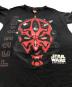 中古・古着 STAR WARS (スターウォーズ) ダースモール BIGプリントTシャツ ブラック サイズ:L：20000円