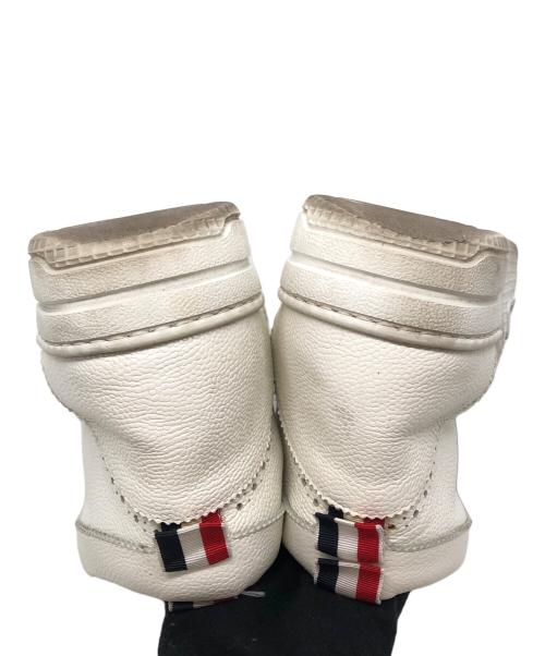 Thom Browne（トムブラウン）Thom Browne (トムブラウン) ハイカットスニーカー ホワイト サイズ:US 8 1/2の古着・服飾アイテム