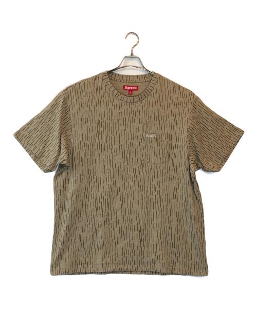 SUPREME（シュプリーム）Supreme (シュプリーム) Pocket Tee Tan Raindrop camo ベージュ サイズ:XLの古着・服飾アイテム