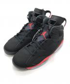 NIKEナイキ）の古着「エア ジョーダン 6 インフラレッド セールスマン」｜ブラック