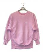 Championチャンピオン）の古着「リバースウィーブスウェット」｜ピンク