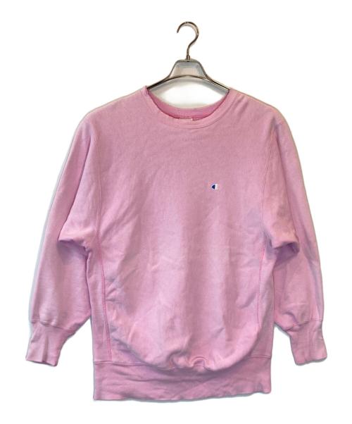 Champion（チャンピオン）Champion (チャンピオン) リバースウィーブスウェット ピンク サイズ:XLの古着・服飾アイテム