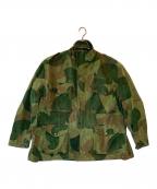 ベルギー軍ベルギーグン）の古着「デニソンスモック」｜グリーン