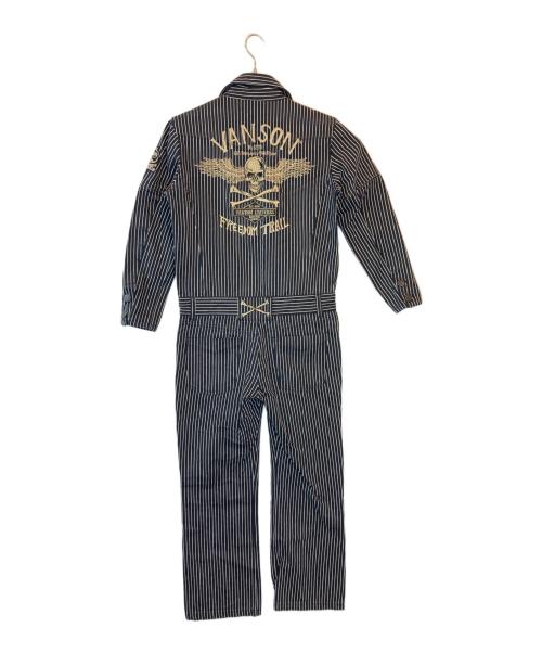 VANSON（バンソン）VANSON (バンソン) ジャンプスーツ ネイビー サイズ:Mの古着・服飾アイテム