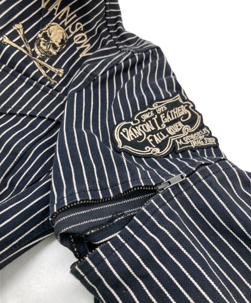VANSON（バンソン）VANSON (バンソン) ジャンプスーツ ネイビー サイズ:Mの古着・服飾アイテム