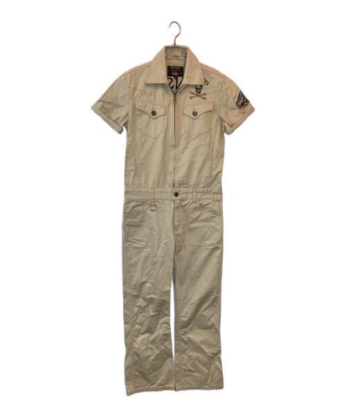 VANSON（バンソン）VANSON (バンソン) ジャンプスーツ ベージュ サイズ:Mの古着・服飾アイテム