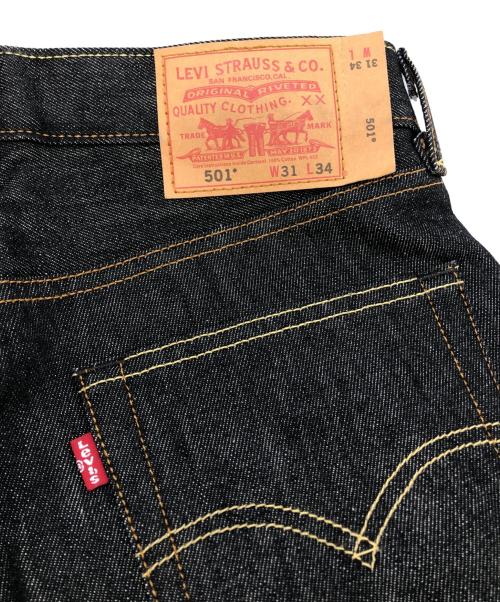 LEVI'S（リーバイス）LEVI'S (リーバイス) 先染め501デニムパンツ ブラック サイズ:SIZE 31/34の古着・服飾アイテム