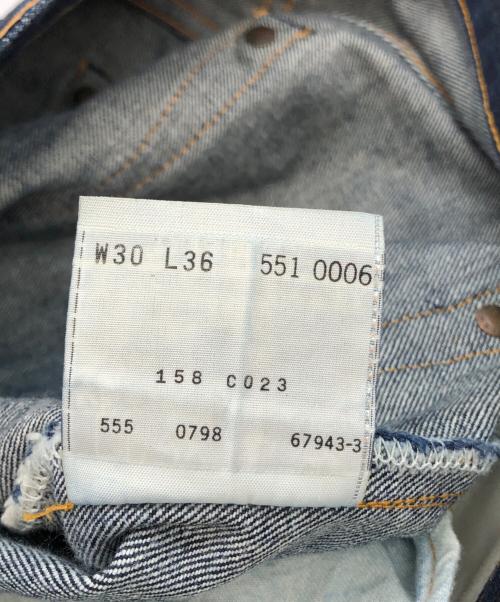 LEVI'S（リーバイス）LEVI'S (リーバイス) 551ZXXデニムパンツ ネイビー サイズ:W30×L36の古着・服飾アイテム