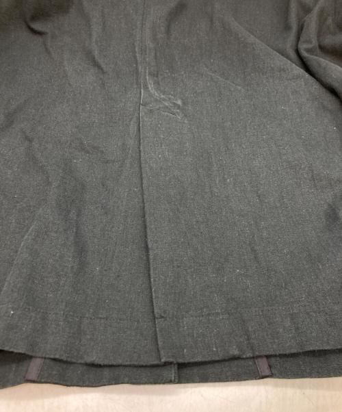 オオカミとフクロウ（オオカミトフクロウ）オオカミとフクロウ (オオカミトフクロウ) リネン混コート ブラック サイズ:SIZE Freeの古着・服飾アイテム