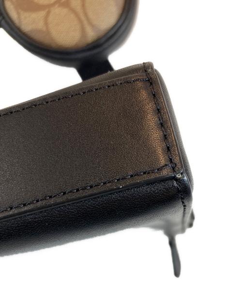 COACH（コーチ）COACH (コーチ) ホールデン クロスボディ シグネチャー キャンバス ブラックの古着・服飾アイテム