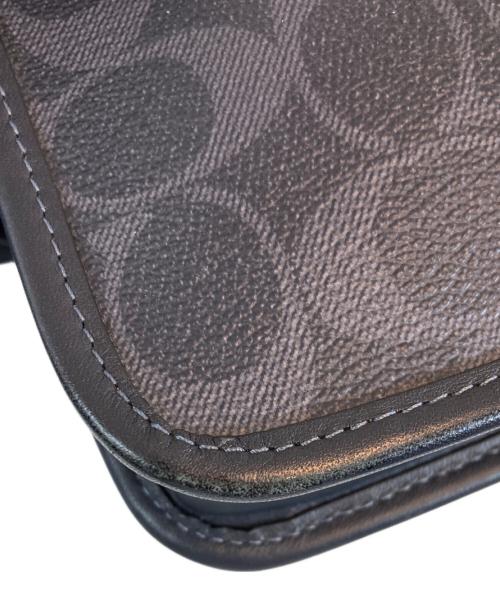 COACH（コーチ）COACH (コーチ) ヘリテージ コンバーチブル クロスボディ ウィズ ハイブリッド カラーブロック シグネチャー キャンバス ネイビーの古着・服飾アイテム
