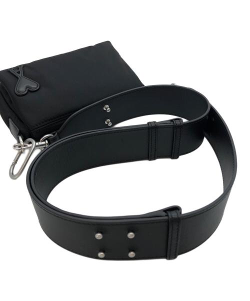 AMI Alexandre Mattiussi（アミアレクサンドルマテュッシ）AMI Alexandre Mattiussi (アミアレクサンドルマテュッシ) Marcel Lunch Box バッグ ブラックの古着・服飾アイテム