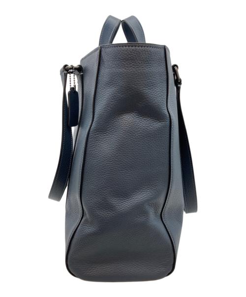 COACH（コーチ）COACH (コーチ) ハドソン ダブル ハンドル トート ブルーの古着・服飾アイテム