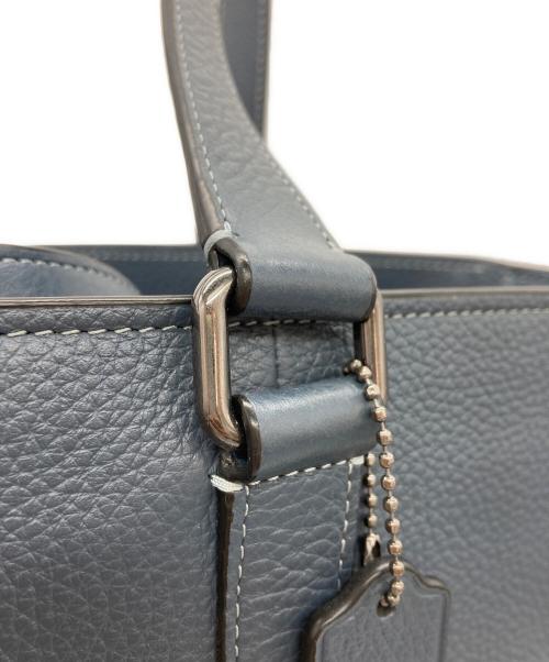 COACH（コーチ）COACH (コーチ) ハドソン ダブル ハンドル トート ブルーの古着・服飾アイテム