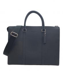 COACH（コーチ）の古着「グラハム ジップ ブリーフ」｜ネイビー