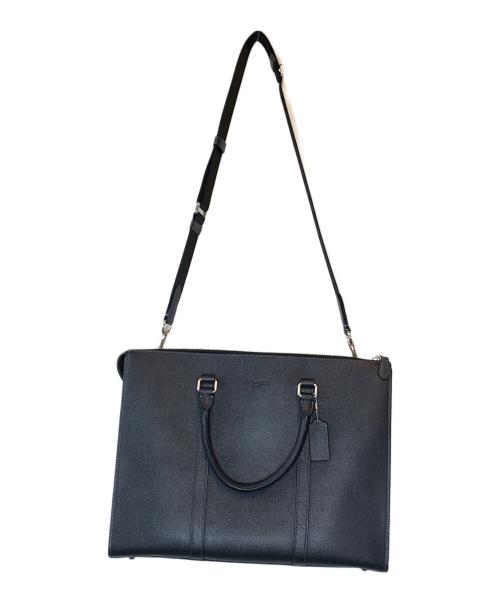 COACH（コーチ）COACH (コーチ) グラハム ジップ ブリーフ ネイビーの古着・服飾アイテム