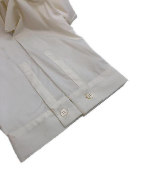 PRADA（プラダ）PRADA (プラダ) バックリボンドレスシャツ ホワイト サイズ:38の古着・服飾アイテム