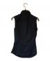 PRADA (プラダ) ノースリーブシャツ ブラック サイズ:SIZE 38：8000円