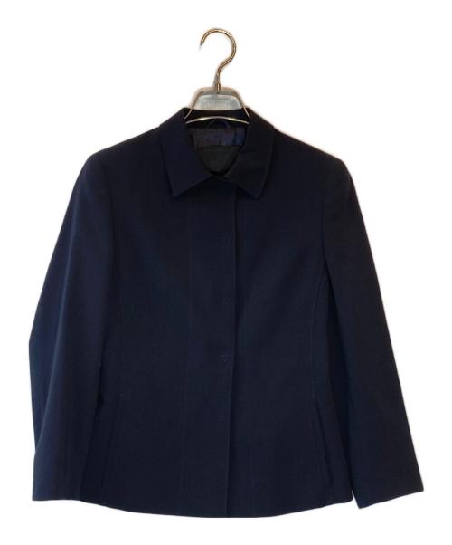 PRADA（プラダ）PRADA (プラダ) ウールジャケット ネイビー サイズ:SIZE 38の古着・服飾アイテム