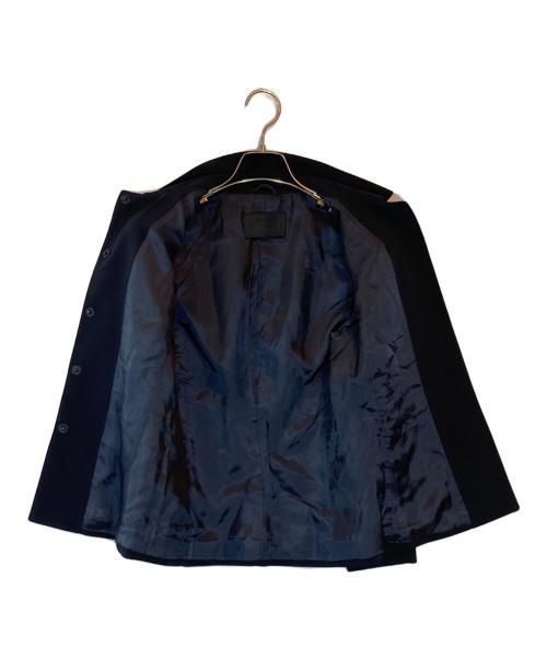 PRADA（プラダ）PRADA (プラダ) ウールジャケット ネイビー サイズ:SIZE 38の古着・服飾アイテム