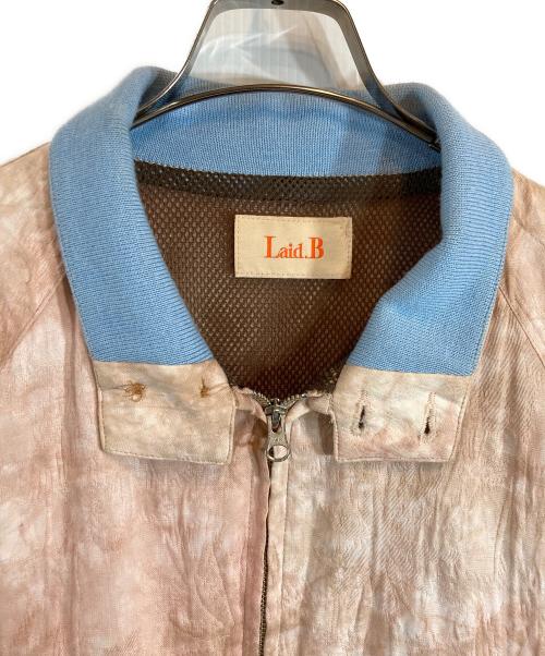 laid.B（レイド ビー）Laid.B (レイド ビー) Palm Tree Jacket ライトピンク サイズ:01の古着・服飾アイテム