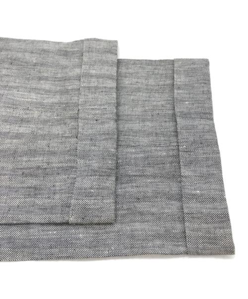 IGARASHI TROUSERS（イガラシ トラウザーズ）IGARASHI TROUSERS (イガラシ トラウザーズ) 2タックリネントラウザー グレー サイズ:下記参照の古着・服飾アイテム