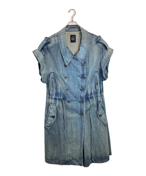 LIMI feu（リミフゥ）LIMI feu (リミフゥ) デニムノースリーブワンピース インディゴ サイズ:Sの古着・服飾アイテム