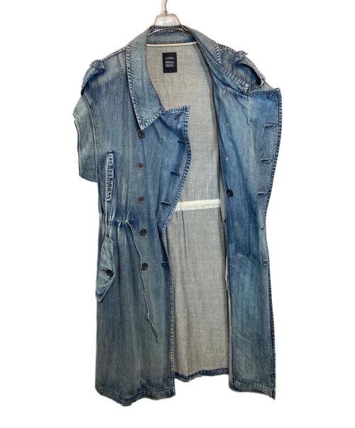 LIMI feu（リミフゥ）LIMI feu (リミフゥ) デニムノースリーブワンピース インディゴ サイズ:Sの古着・服飾アイテム