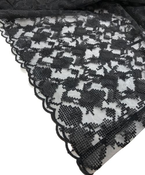 H BEAUTY&YOUTH（エイチ ビューティー&ユース）H BEAUTY&YOUTH (エイチ ビューティー&ユース) レースロングスカート ブラック サイズ:下記参照の古着・服飾アイテム