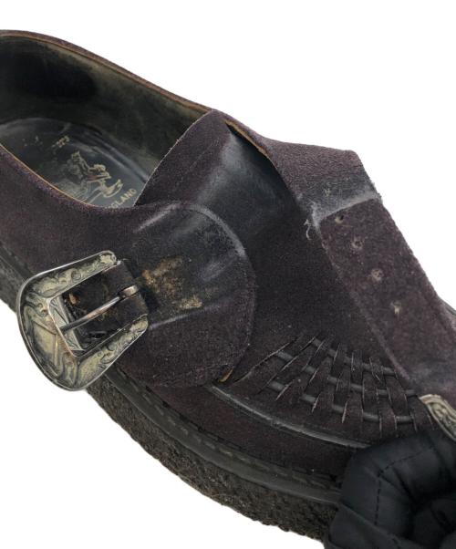 GEORGE COX（ジョージコックス）GEORGE COX (ジョージコックス) ウエスタンバックル ラバーソールシューズ ブラウン サイズ:6の古着・服飾アイテム