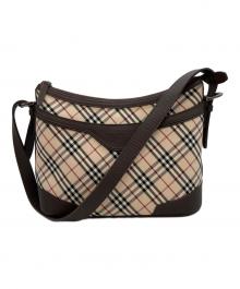 BURBERRY（バーバリー）の古着「ノヴァチェックハンドバッグ」｜ブラウン