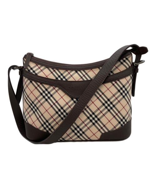 BURBERRY（バーバリー）BURBERRY (バーバリー) ノヴァチェックハンドバッグ ブラウンの古着・服飾アイテム