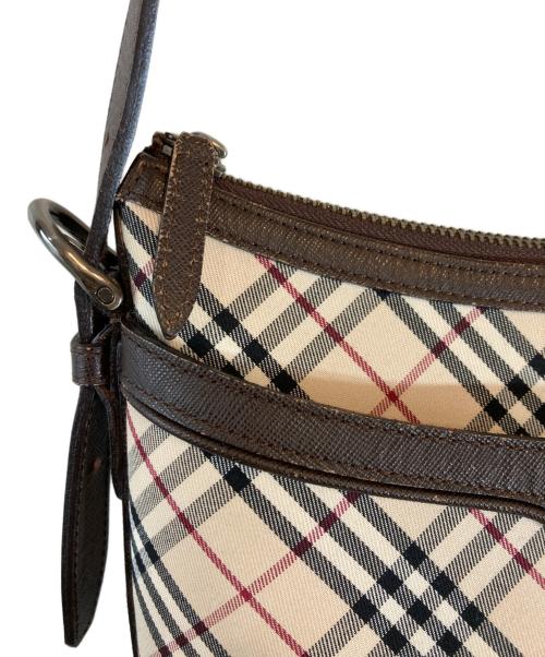 BURBERRY（バーバリー）BURBERRY (バーバリー) ノヴァチェックハンドバッグ ブラウンの古着・服飾アイテム