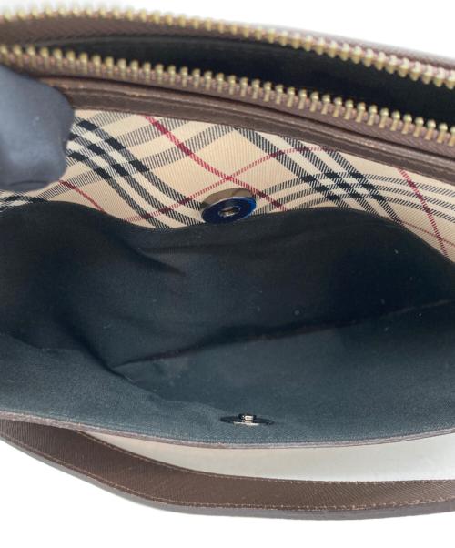 BURBERRY（バーバリー）BURBERRY (バーバリー) ノヴァチェックハンドバッグ ブラウンの古着・服飾アイテム