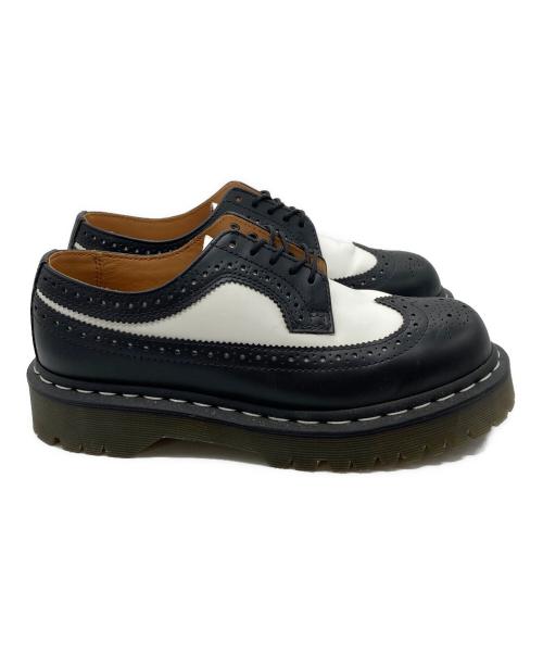 Dr.Martens（ドクターマーチン）Dr.Martens (ドクターマーチン) 10458 ウィングチップシューズ ホワイト×ブラック サイズ:UK6の古着・服飾アイテム