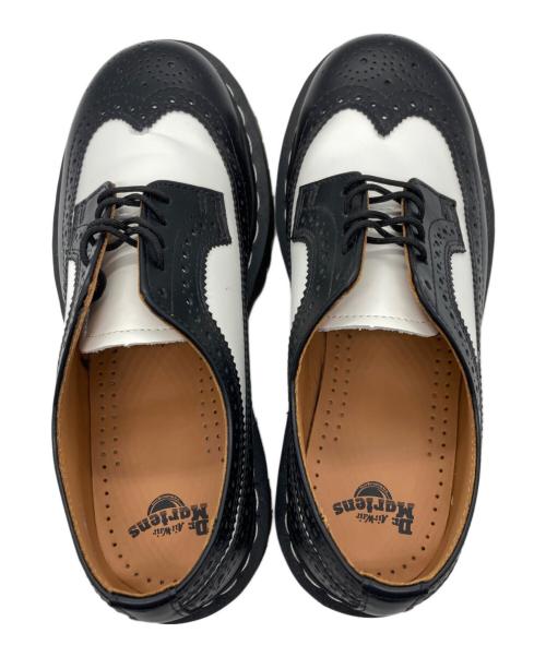 Dr.Martens（ドクターマーチン）Dr.Martens (ドクターマーチン) 10458 ウィングチップシューズ ホワイト×ブラック サイズ:UK6の古着・服飾アイテム