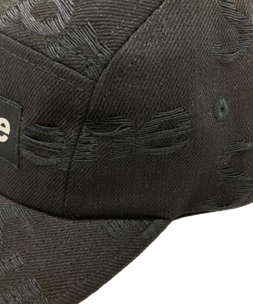 SUPREME（シュプリーム）SUPREME (シュプリーム) LOGOS DENIM CAMP CAP ブラックの古着・服飾アイテム
