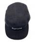 中古・古着 SUPREME (シュプリーム) LOGOS DENIM CAMP CAP ブラック：10000円