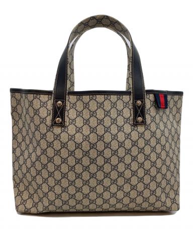 中古・古着通販】GUCCI (グッチ) GGスプリーム キャンバストートバッグ