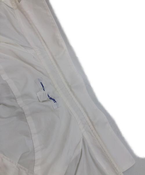 COMME des GARCONS SHIRT（コムデギャルソンシャツ）COMME des GARCONS SHIRT (コムデギャルソンシャツ) Cotton Poplin Shirt〈FOREVER NARROW CLASSIC〉 ホワイト サイズ:SIZE Lの古着・服飾アイテム