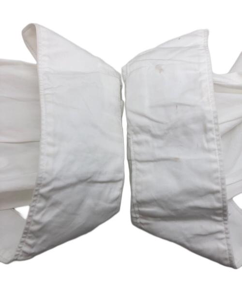 COMME des GARCONS SHIRT（コムデギャルソンシャツ）COMME des GARCONS SHIRT (コムデギャルソンシャツ) Cotton Poplin Shirt〈FOREVER NARROW CLASSIC〉 ホワイト サイズ:SIZE Lの古着・服飾アイテム