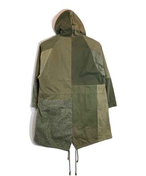 H.UNIT（エイチユニット）H.UNIT (エイチユニット) モッズコート カーキ サイズ:2の古着・服飾アイテム