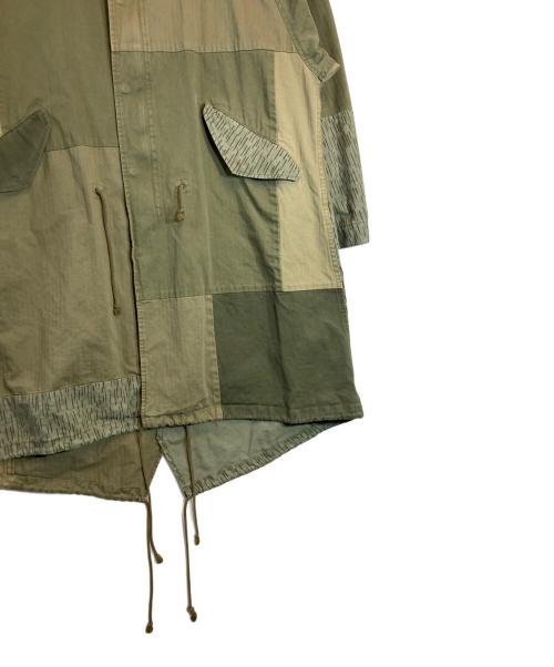 H.UNIT（エイチユニット）H.UNIT (エイチユニット) モッズコート カーキ サイズ:2の古着・服飾アイテム
