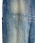 中古・古着 H.UNIT (エイチユニット) DENIM SIDE OPEN PAINTER PANT ブルー：12000円