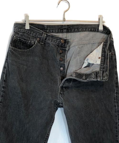 LEVI'S（リーバイス）LEVI'S (リーバイス) 501先染めブラックデニムパンツ ブラック サイズ:36/32の古着・服飾アイテム