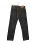 LEVI'S (リーバイス) 501先染めブラックデニムパンツ ブラック サイズ:36/32：20000円