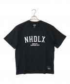 NEIGHBORHOOD×DELUXEネイバーフッド×デラックス）の古着「プリントTシャツ」｜ブラック