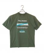 NEIGHBORHOODネイバーフッド）の古着「プリントカットソー」｜オリーブ