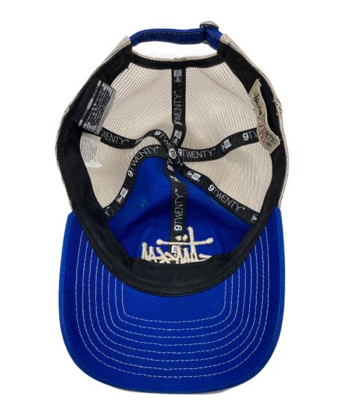 stussy（ステューシー）stussy (ステューシー) New Era (ニューエラ) BASIC TRUCKER ブルーの古着・服飾アイテム