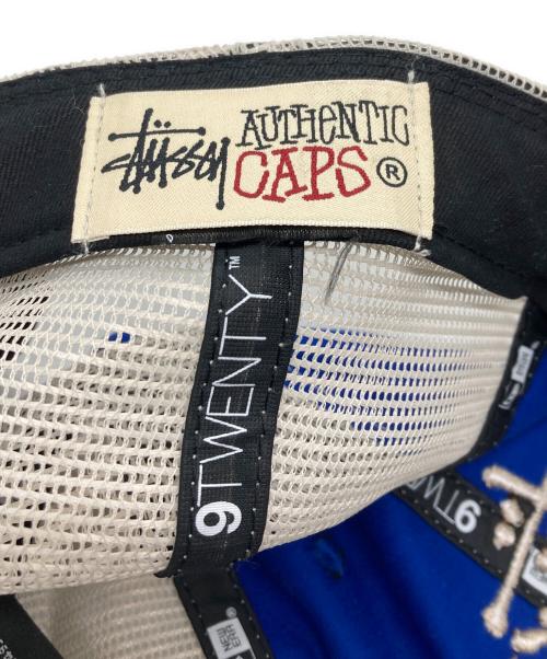 stussy（ステューシー）stussy (ステューシー) New Era (ニューエラ) BASIC TRUCKER ブルーの古着・服飾アイテム